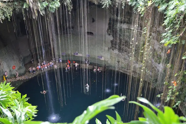 Vacances Mexique en famille cenote