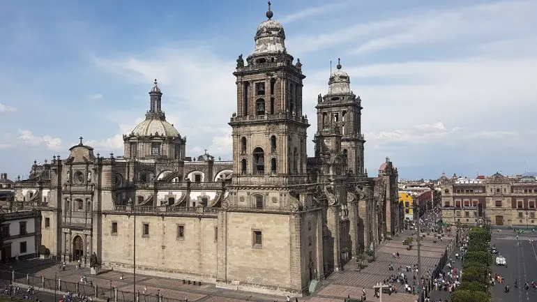 mexico en famille cathedrale