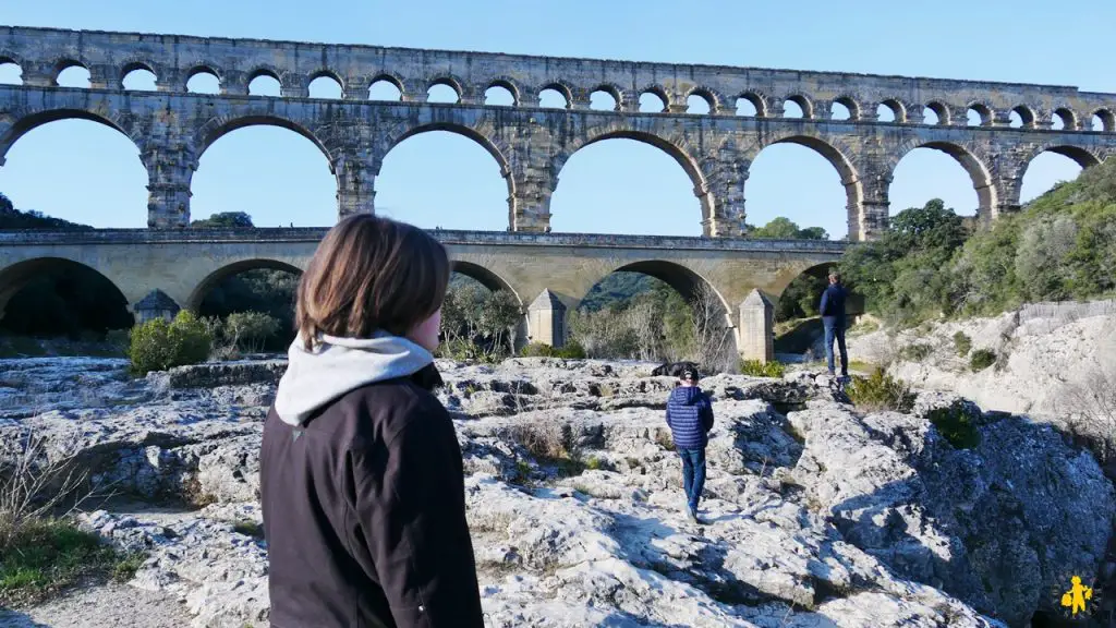 Visiter le pont du Gard en famille