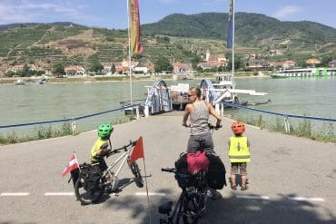 voyage Danube à vélo en famille
