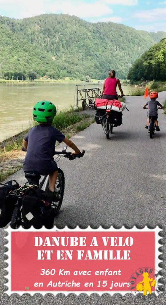 Danube en vélo en famille