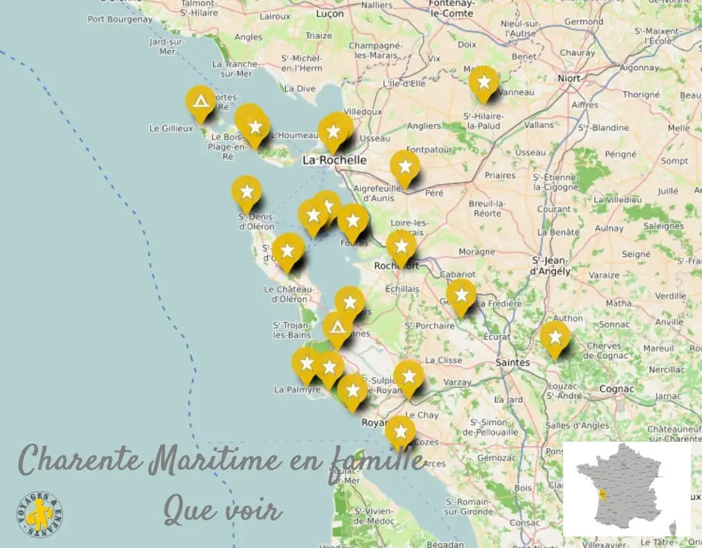 Que faire en Charente Maritime en famille?