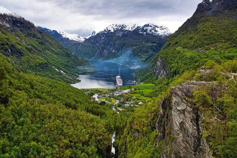 Voyage Norvege famille fjord geiranger