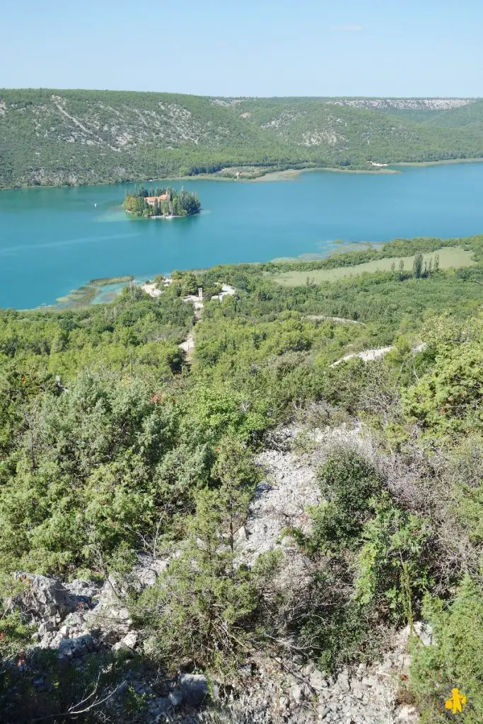 parc national Krka Visovac Visite du parc National de Krka