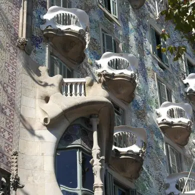 Visite Casa Battlo en famille - Barcelone