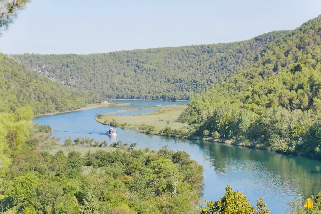 croisière parc krka Visite du parc National de Krka