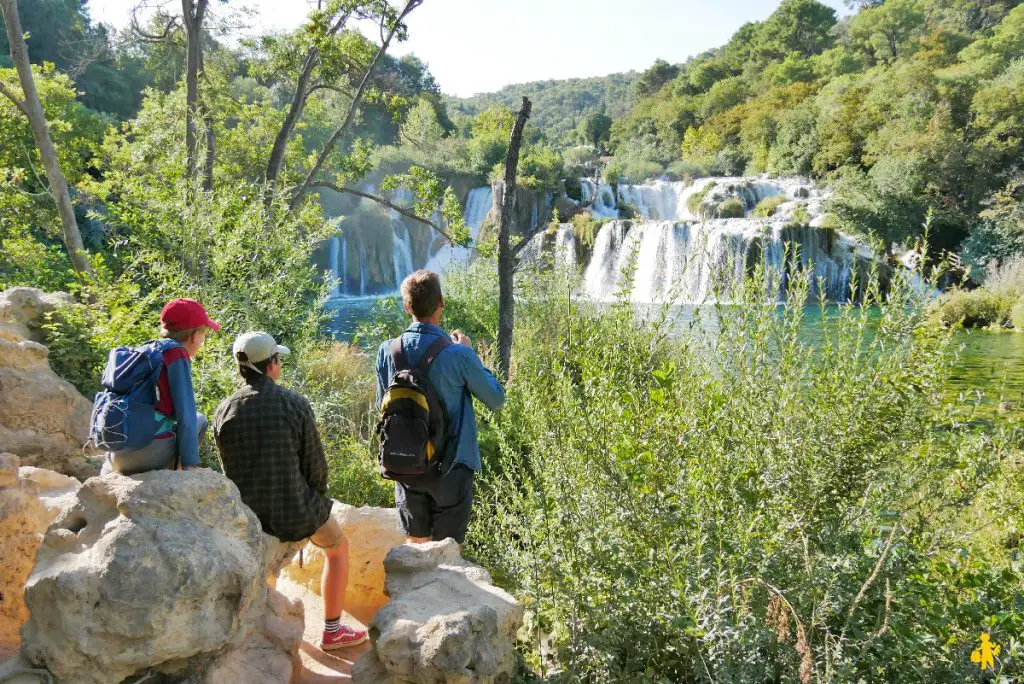 visite parc national Krak en famille Visite du parc National de Krka