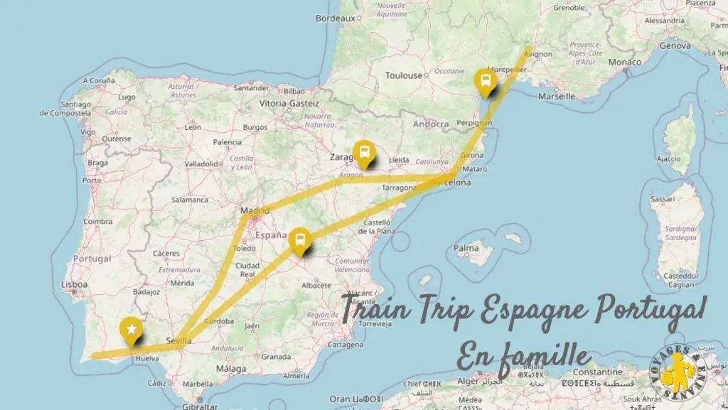 Voyage en train Espagne Portugal en famille Voyage en Train Espagne Portugal | Blog VOYAGES ET ENFANTS