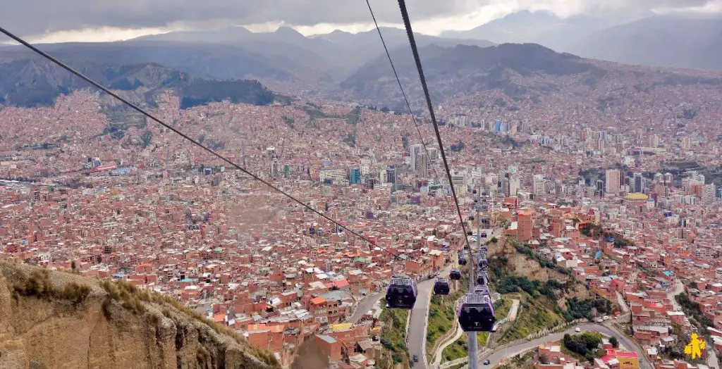 Visiter La Paz  - Le Téléphérique en famille
