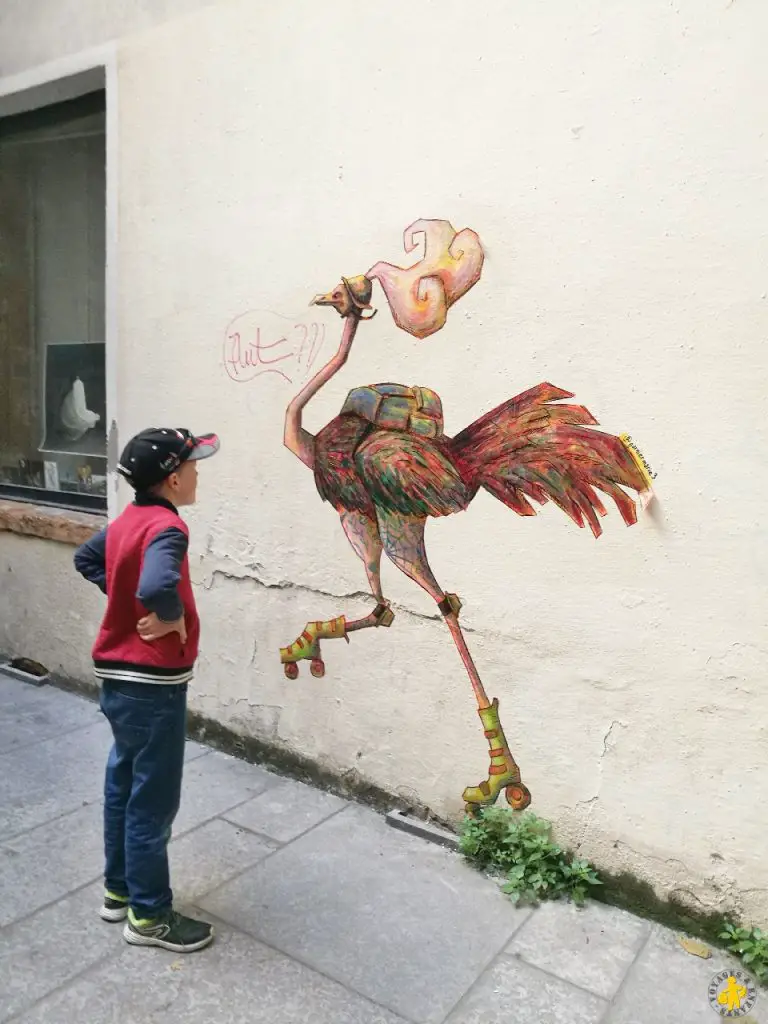 Que voir Lyon en famille street art Visiter Lyon que faire | Blog VOYAGES ET ENFANTS