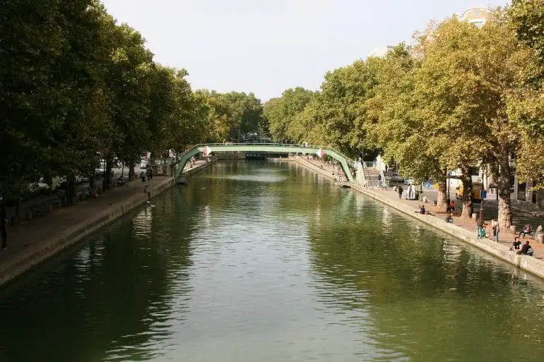 Visiter Paris avec enfant Canal St Martin