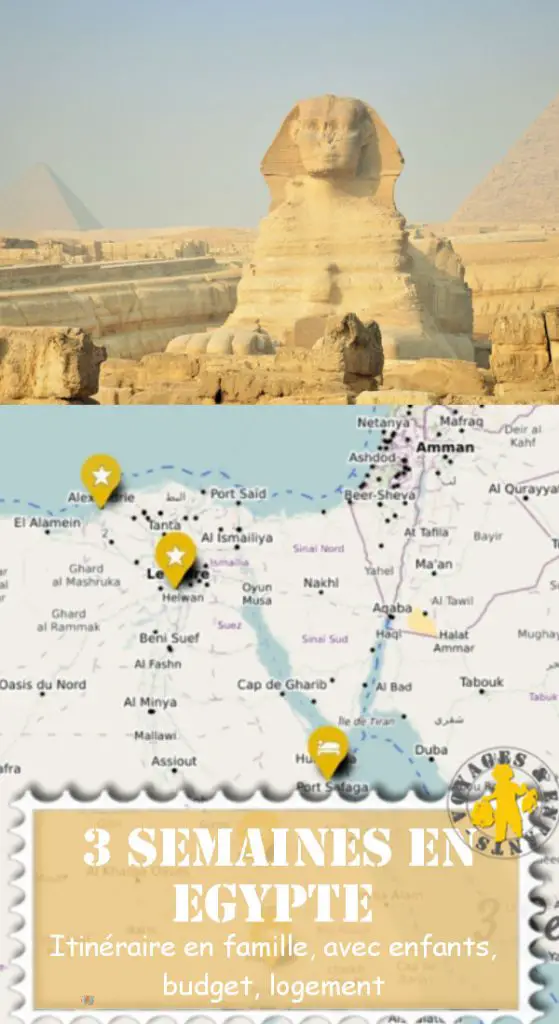 Itinéraire 3 semaines en Egypte en famille nombreuse