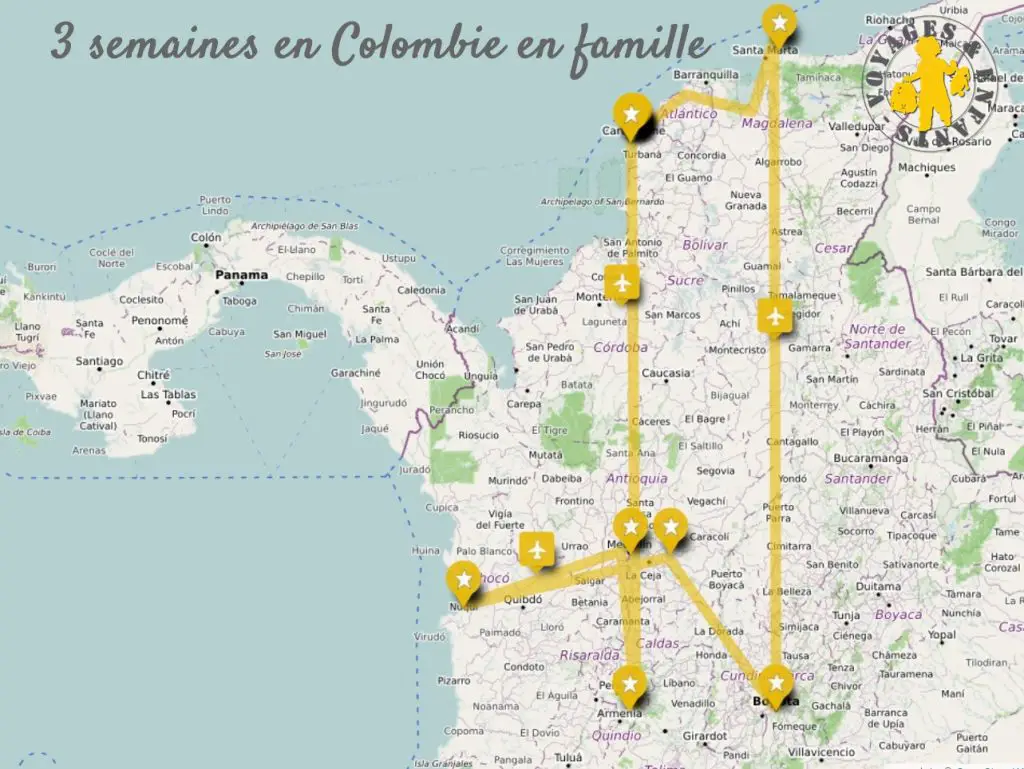 3 semaines en Colombie itinéraire famille Itinéraire 3 semaines Colombie en famille VOYAGES ET ENFANTS