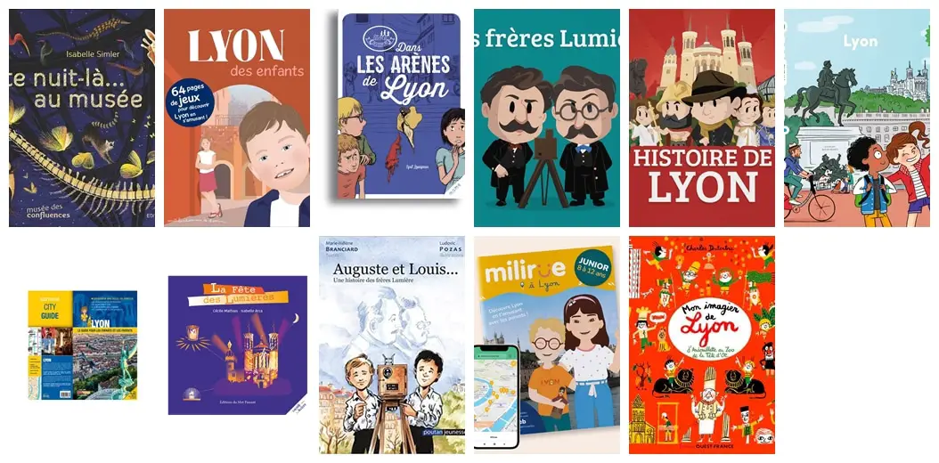 Notre sélection de livres enfant Lyon