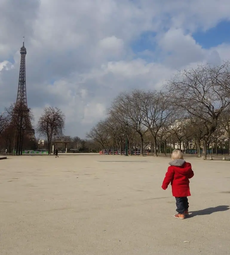 Visite Tour Eiffel en famille avec enfant