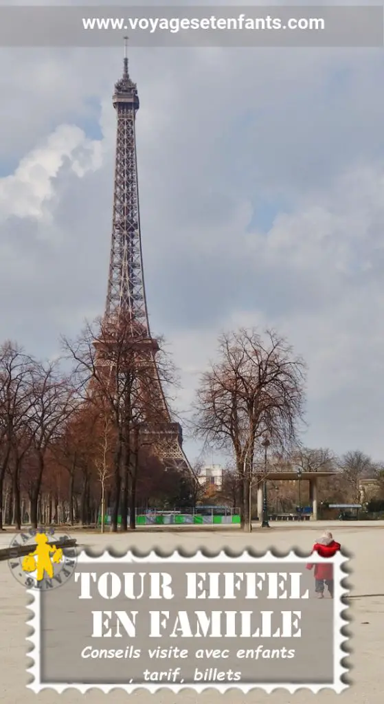 Visite Tour Eiffel en famille Conseils tarifs billets