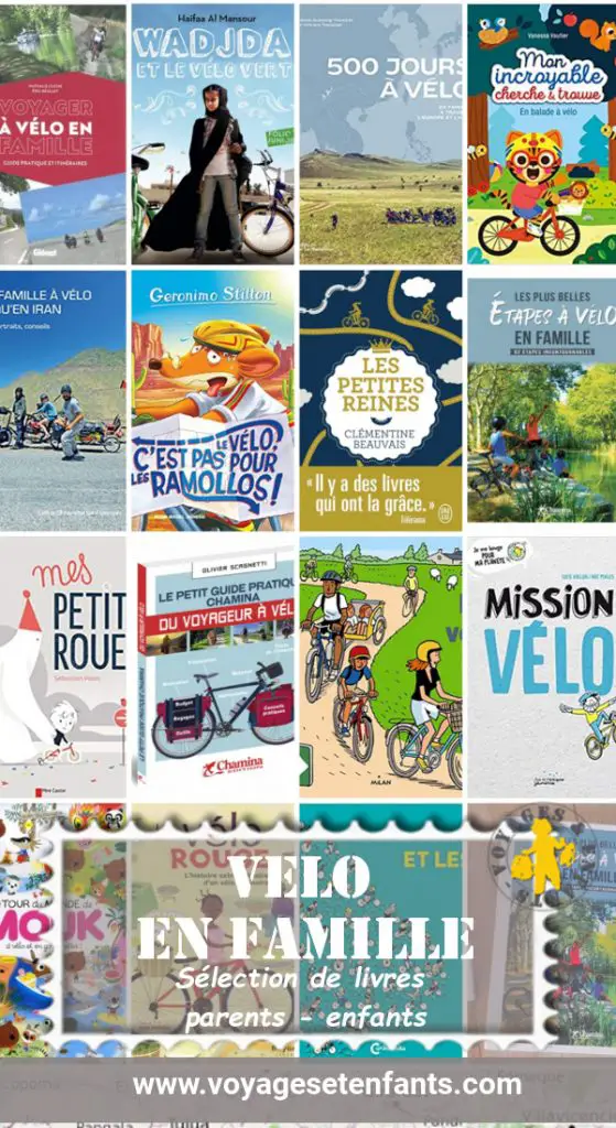 Livres sur le vélo en famille VOYAGES ET ENFANTS