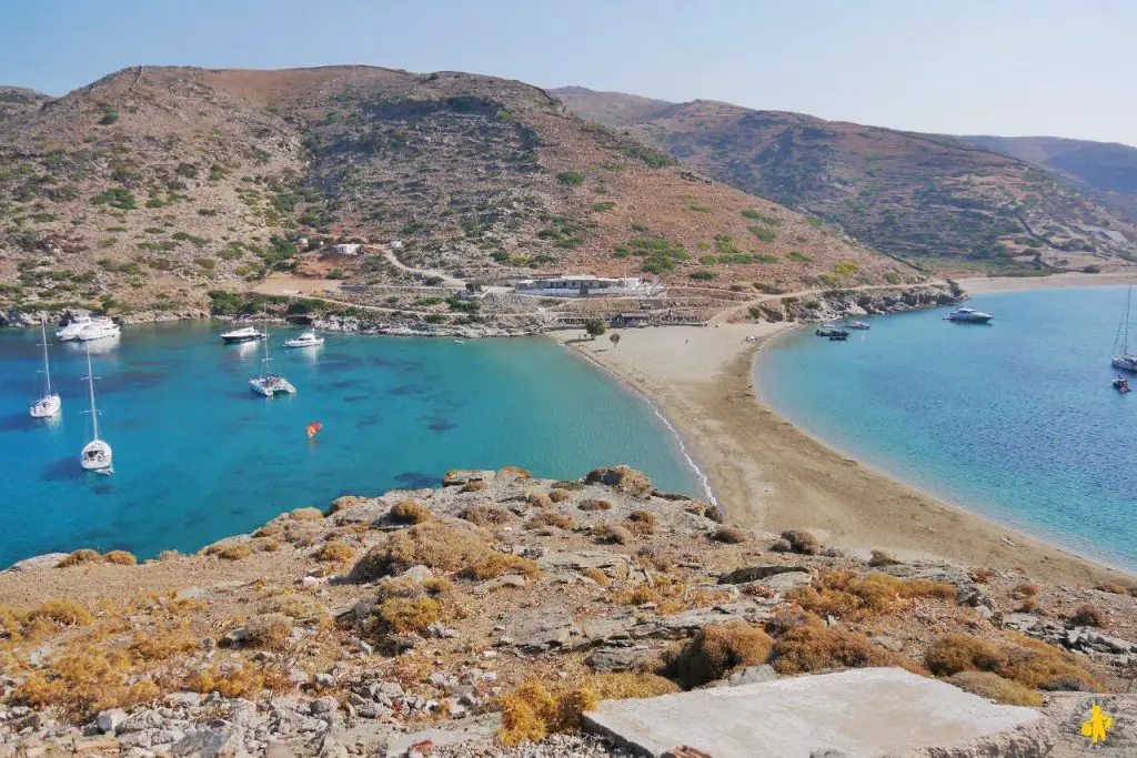 Kolona Kytnhos en famille Sifnos et Kythnos Iles secrètes des Cyclades en famille