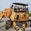 Machines de lîle à Nantes en famille le Grand éléphant Pass Interrail voyage en train en famille pas cher