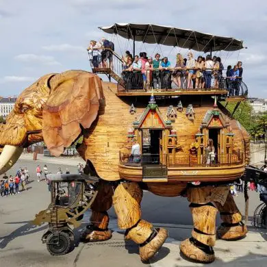 Machines de l'île à Nantes en famille : le Grand éléphant