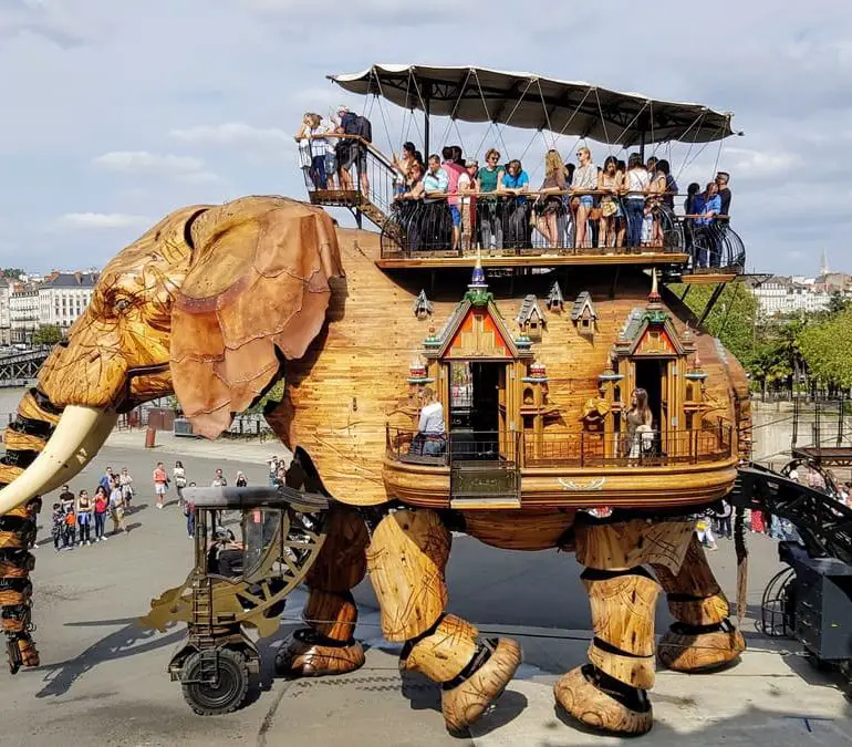 Machines de l'île à Nantes en famille : le Grand éléphant