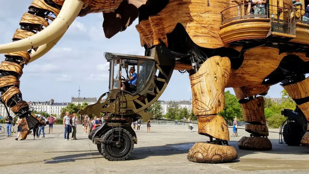 Machines de l'île à Nantes en famille : le Grand éléphant