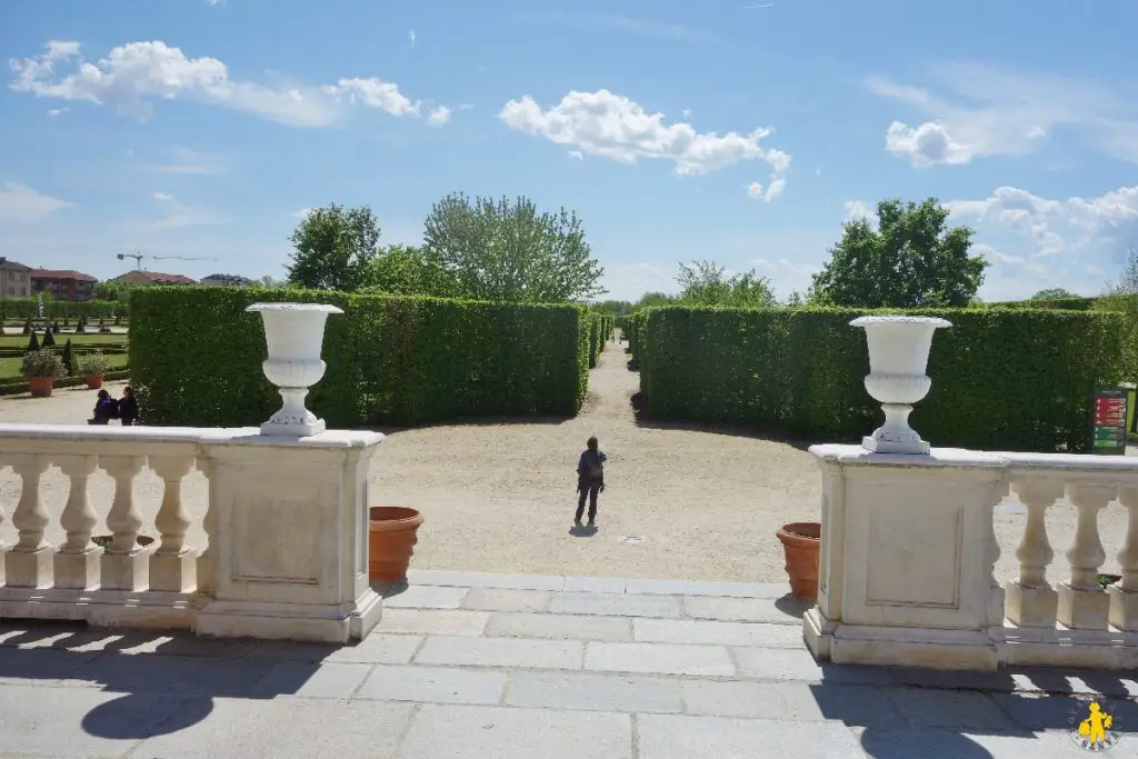 Venaria Real Visite jardin Palais Venaria Real visite en famille près de Turin