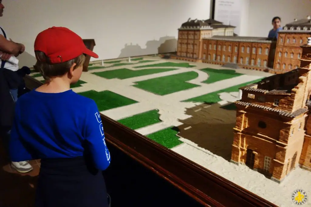 Visite Venaria Real avec enfant Palais Venaria Real visite en famille près de Turin