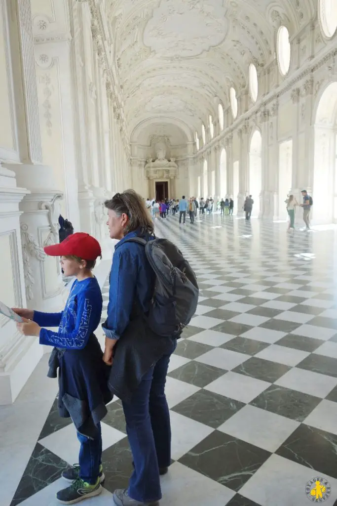 Palais Venaria Real visite en famille près de Turin