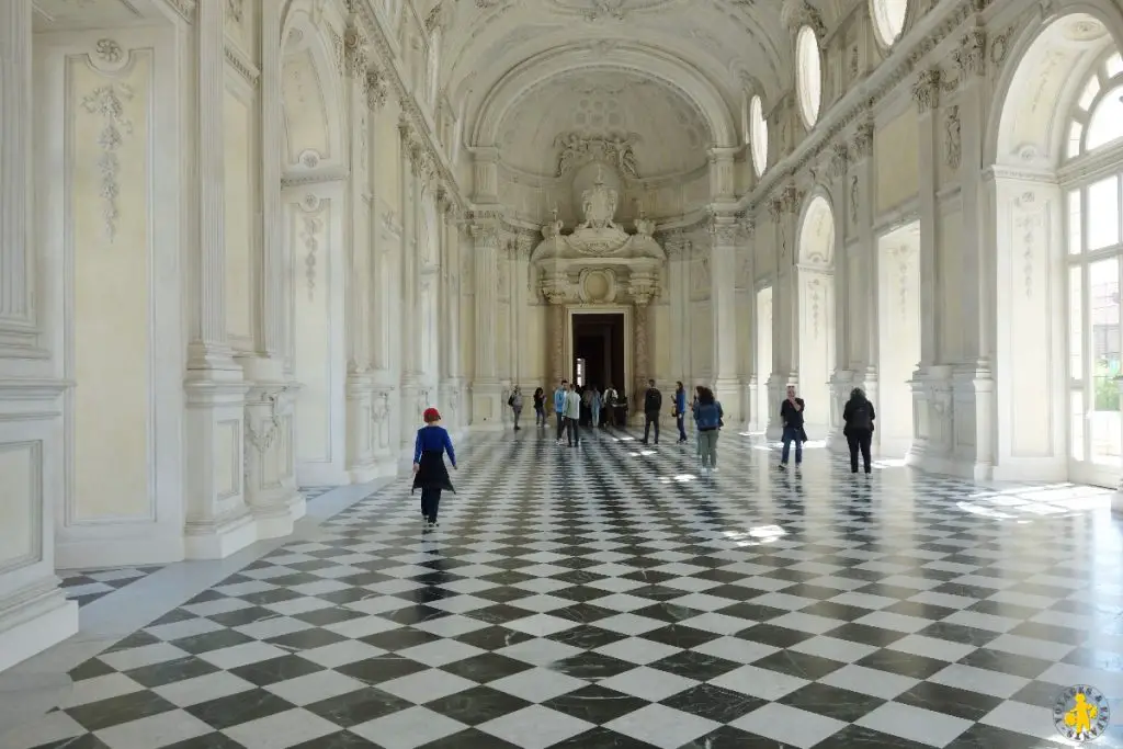 Palais Venaria Real visite en famille près de Turin
