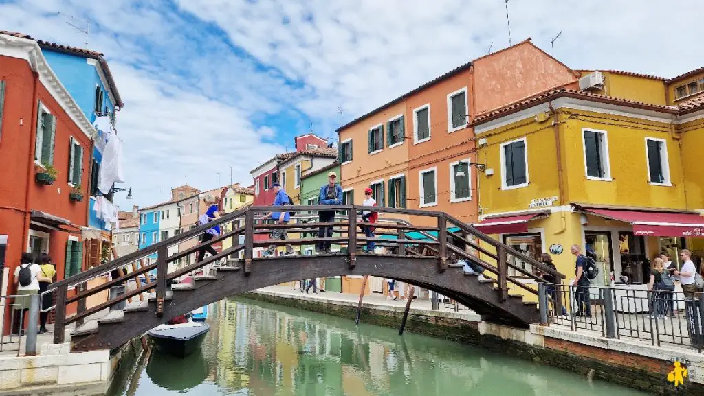 Ile de Burano Visite Venise en famille