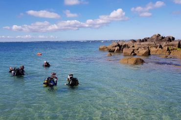 Vacances en famille dans le Morbihan : initiation à la plongée - OneTwoTrips.com