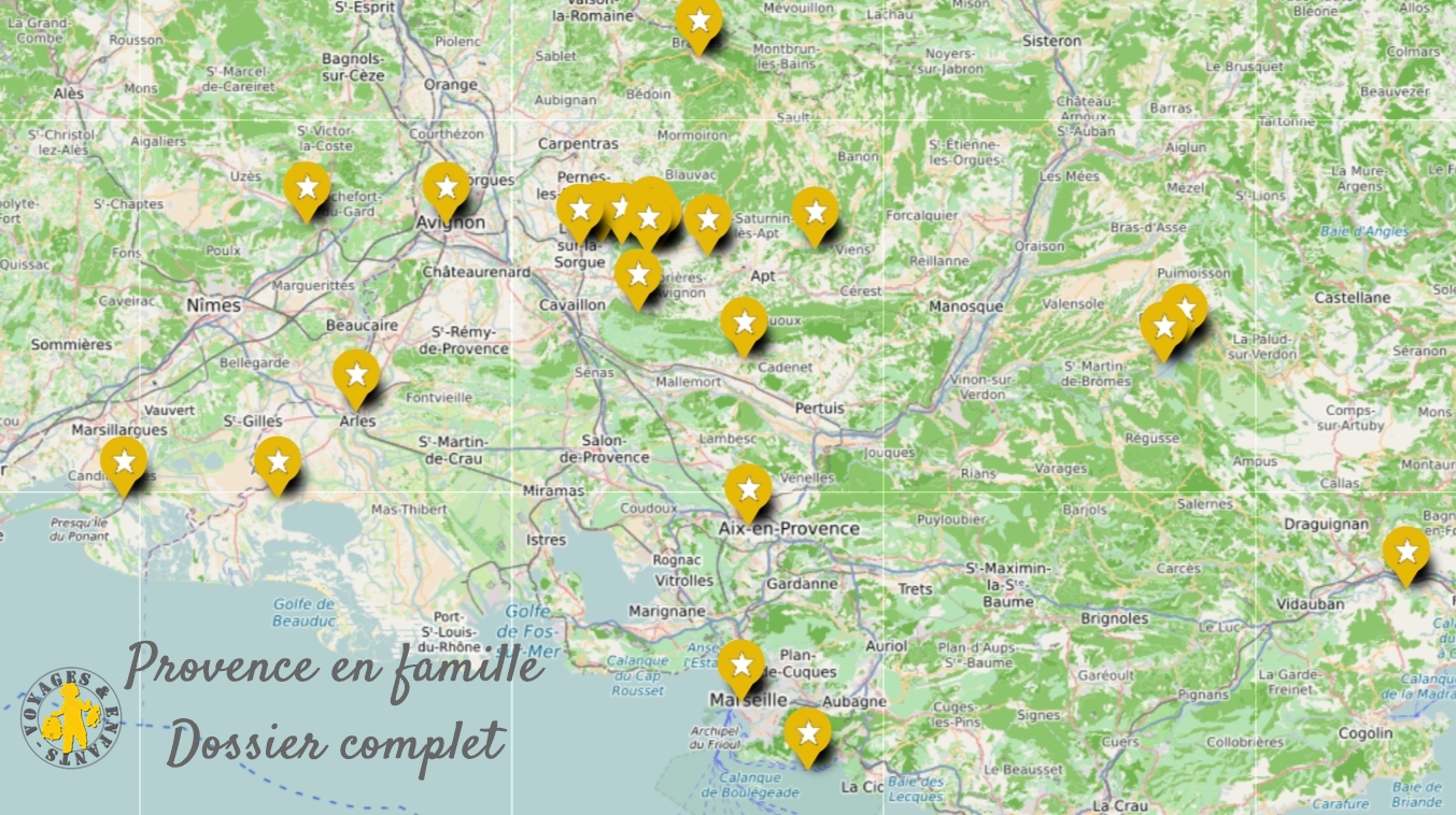 Vacances en Provence en famille