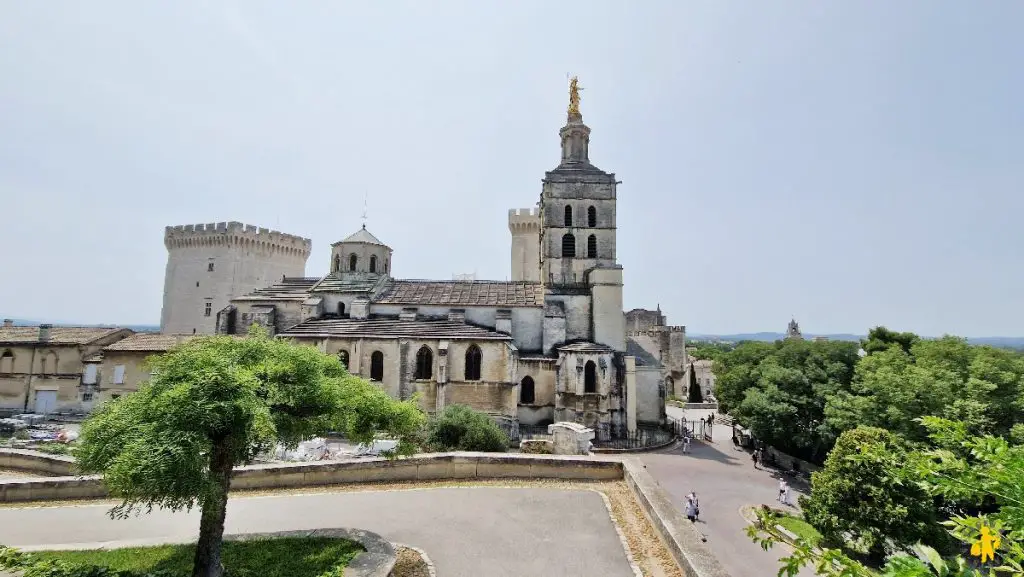 Visite Avignon en famille Palais des papaes