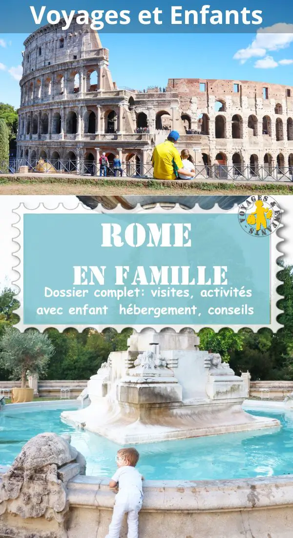 Guide Rome en famille avec enfants