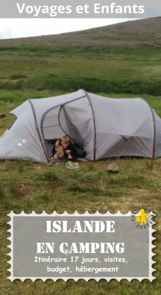 Camping en Islande avec des enfants Islande Camper en famille | Blog VOYAGES ET ENFANTS