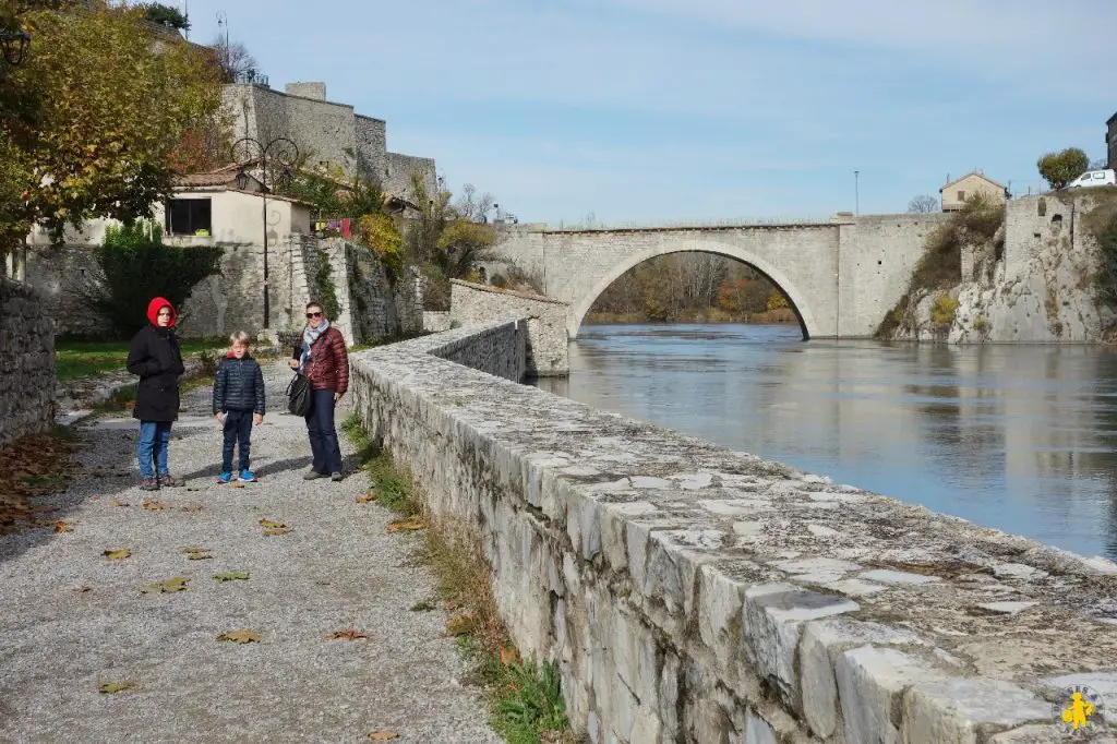 Notre visite Sisteron famille