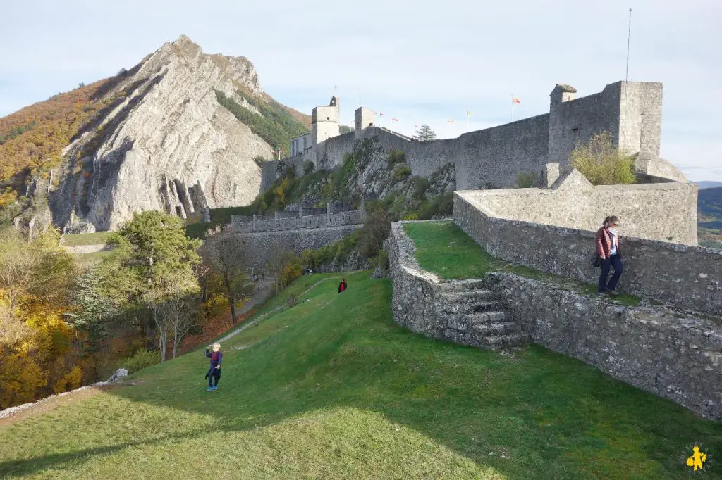 Notre visite Sisteron famille