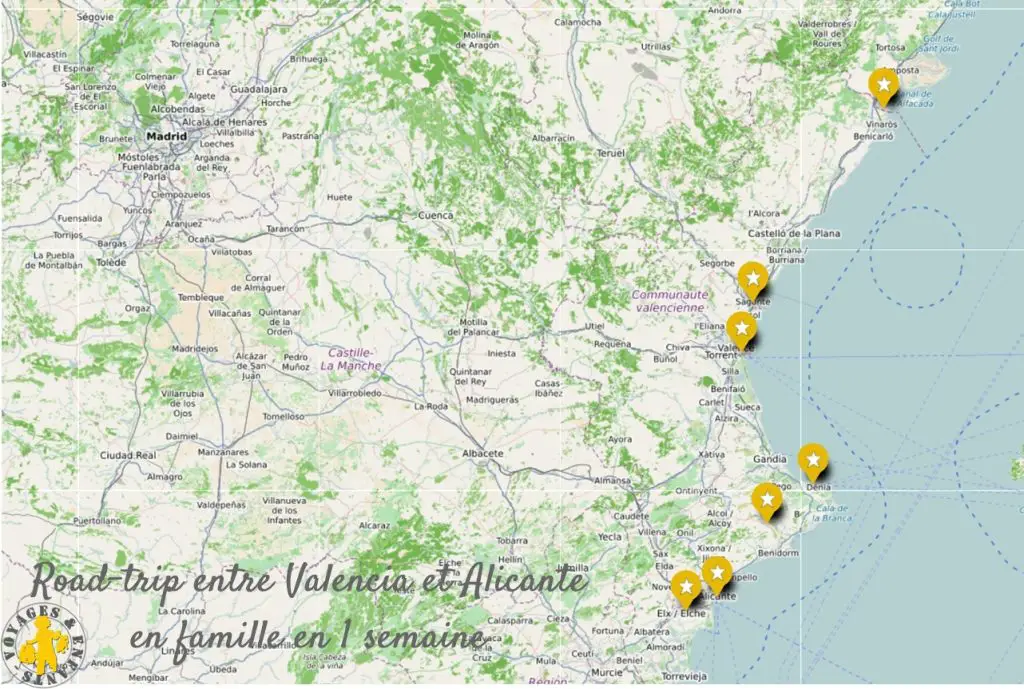 Road trip autour de Valencia en famille | VOYAGES ET ENFANTS