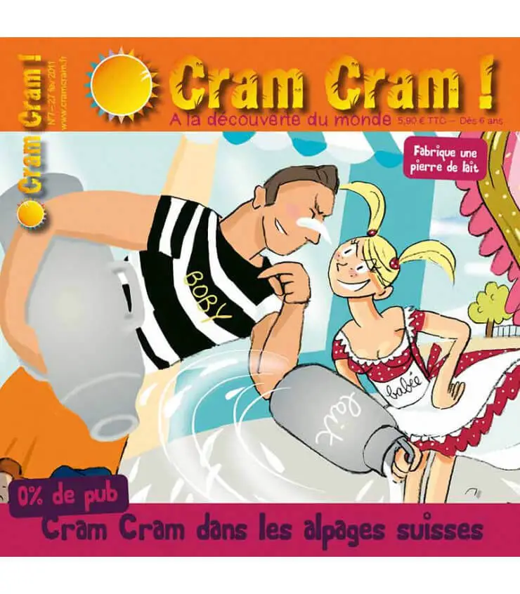 Livre enfant Suisse Cram Cram Notre sélection de livres enfants sur la Suisse