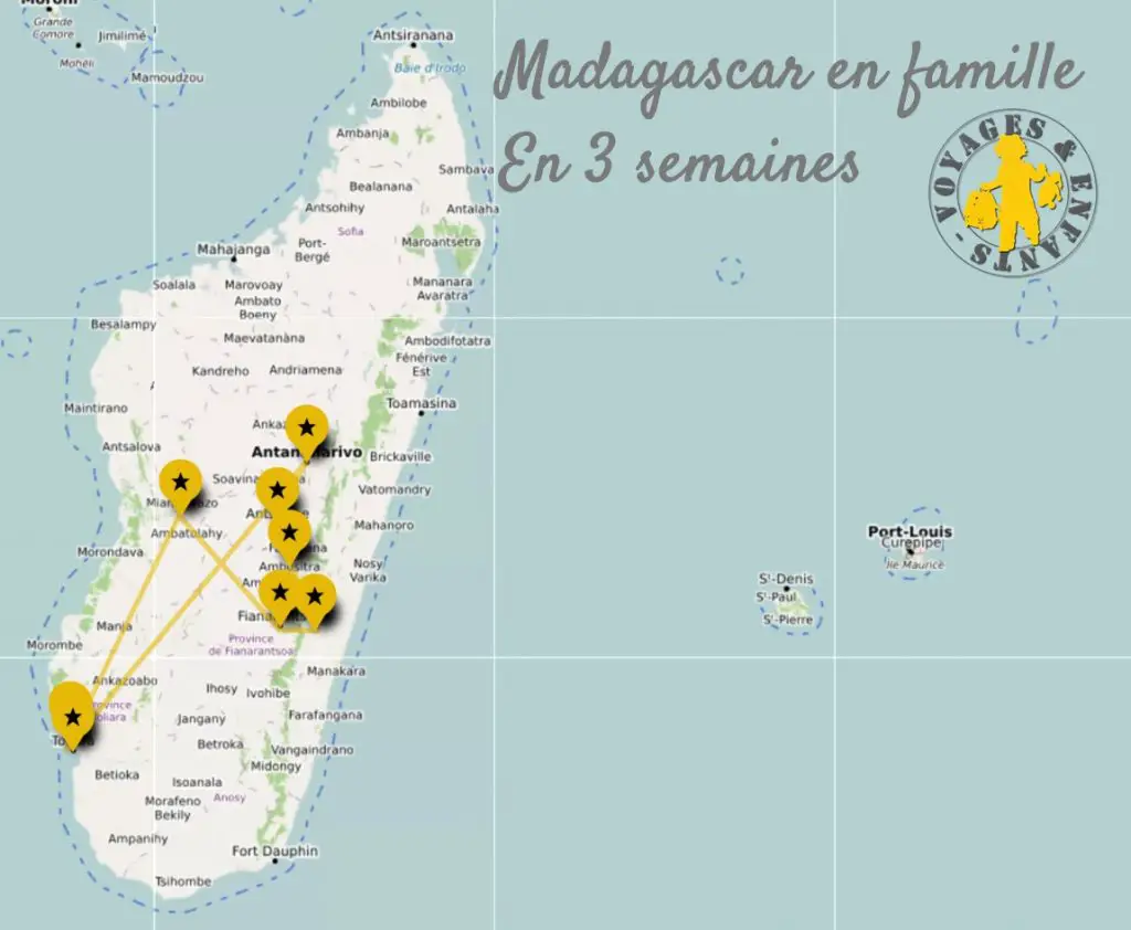Itinéraire 3 semaines Madagascar en famille 3 semaines à Madagascar en famille | Blog VOYAGES ET ENFANTS