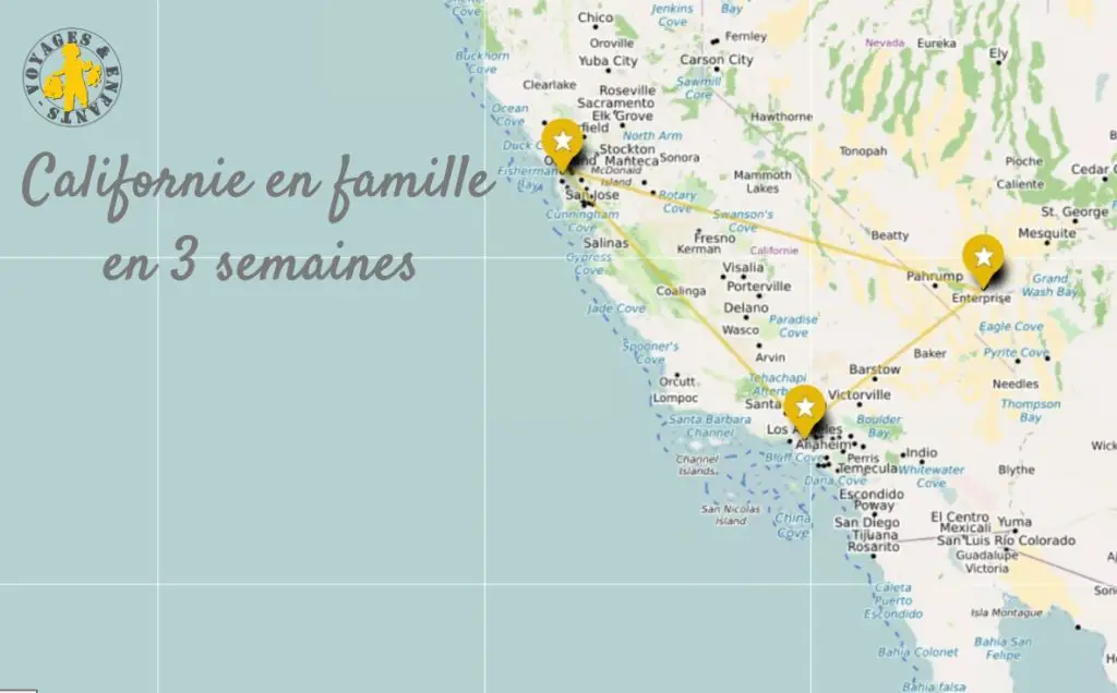 Californie en famille 3 semaines Californie en famille témoignage | Blog VOYAGES ET ENFANTS