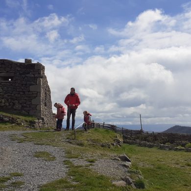 Puy de dome en famille