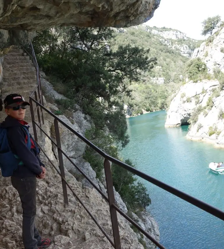 Basse Gorges du Verdon en famille Quinson