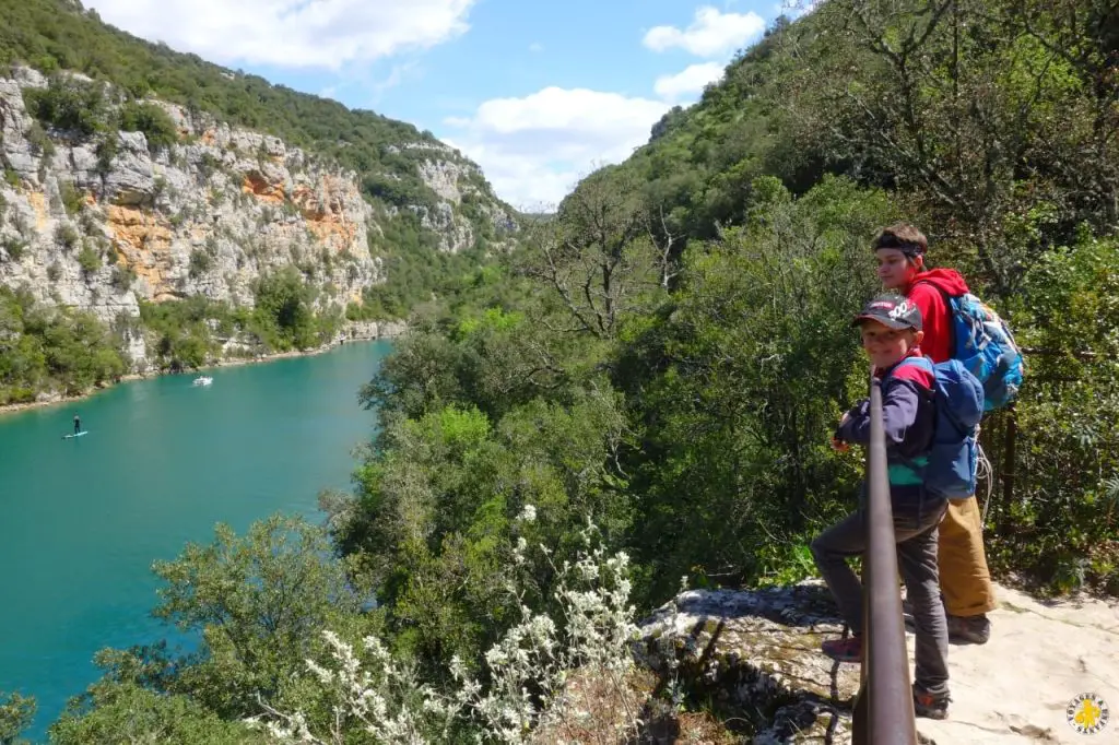 Week end famille hors sentier battus Basses gorges du Verdon