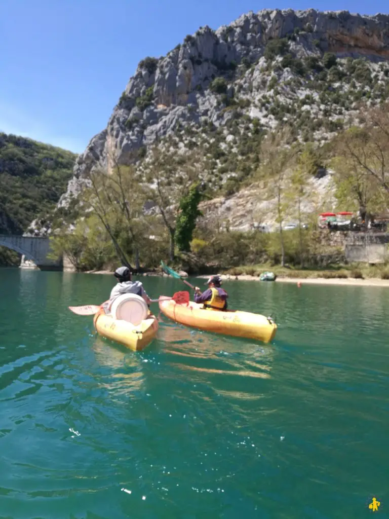 Bas Verdon en famille Week end famille hors sentier battus Basses gorges du Verdon