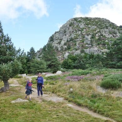 Randonne facile Ardeche avec enfant