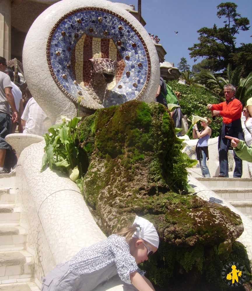 Visite du Parc Guell avec des enfants 1 Parc Guell en famille