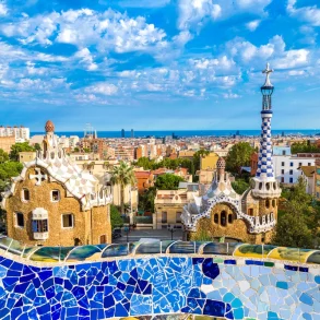 Visite du Parc Guell avec des enfants