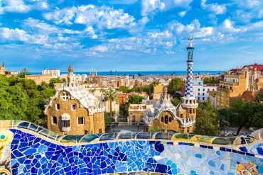 Visite du Parc Guell avec des enfants